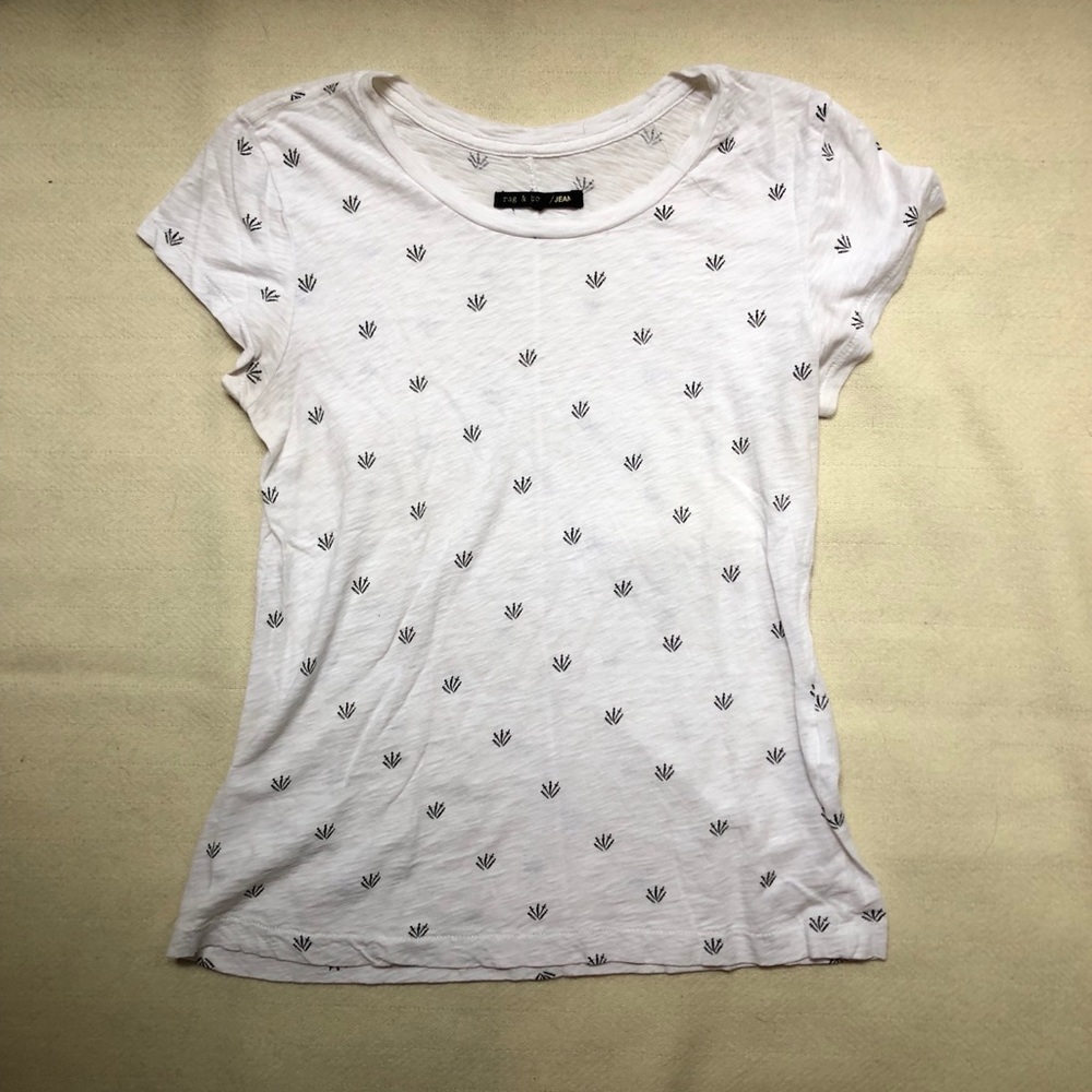 Rag & Bone Sword Print Short Sleeve Tee